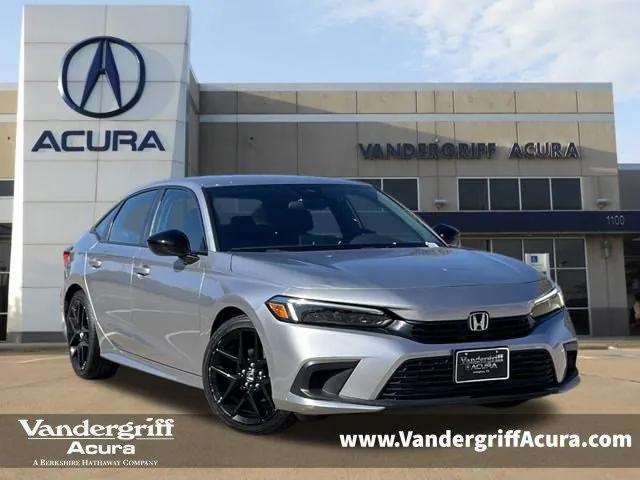 used 2024 Honda Civic car, priced at $23,449