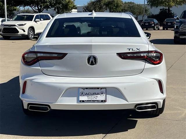 new 2025 Acura TLX car, priced at $47,195