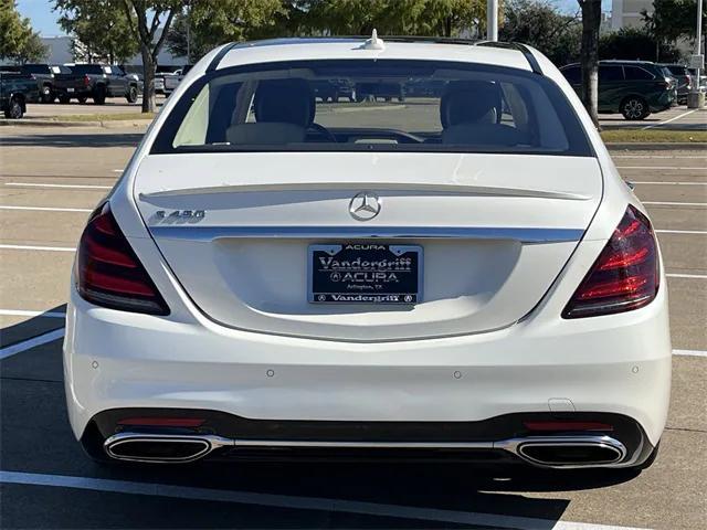 used 2018 Mercedes-Benz S-Class car, priced at $26,213