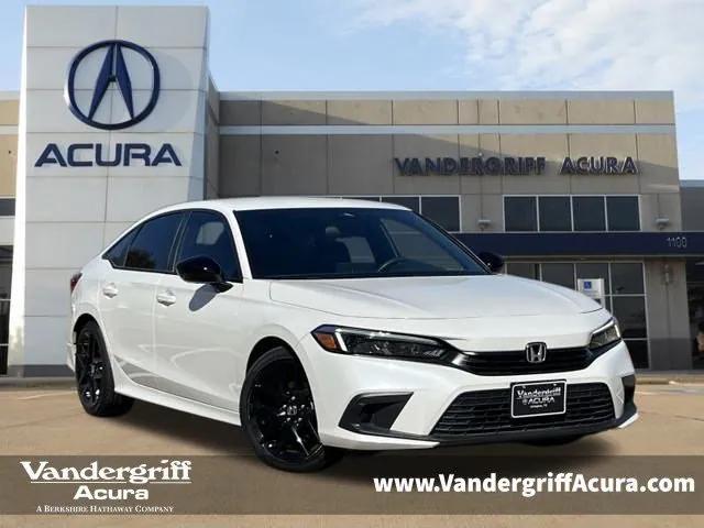 used 2024 Honda Civic car, priced at $24,256