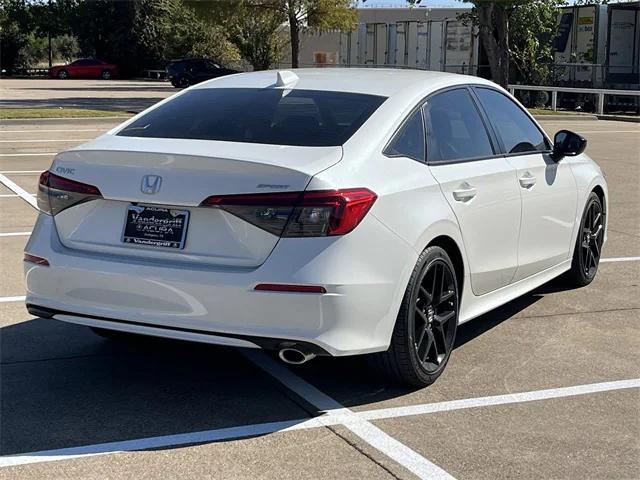used 2024 Honda Civic car, priced at $24,256