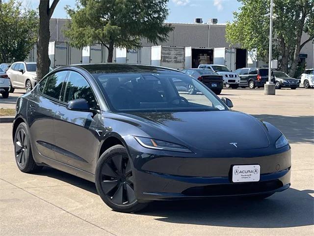 used 2024 Tesla Model 3 car, priced at $31,549