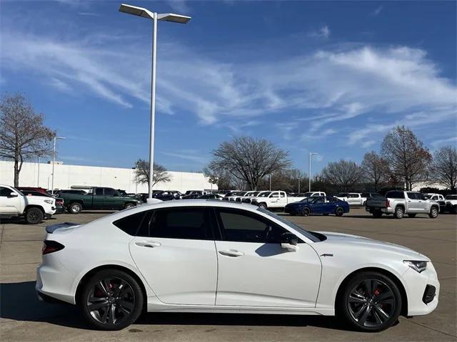 used 2023 Acura TLX car, priced at $37,699