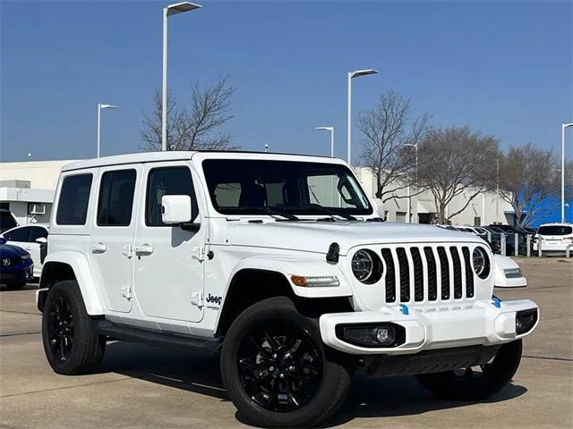 used 2021 Jeep Wrangler Unlimited 4xe car, priced at $32,995