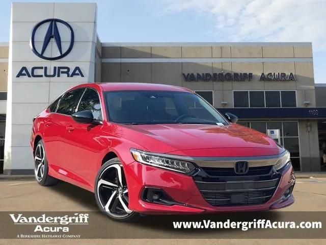 used 2022 Honda Accord car, priced at $23,161