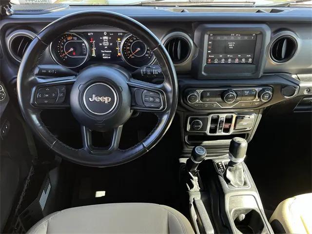 used 2021 Jeep Wrangler Unlimited car, priced at $23,649