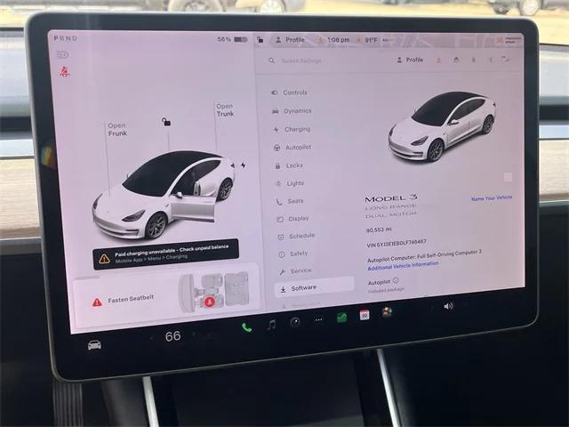 used 2020 Tesla Model 3 car, priced at $20,823