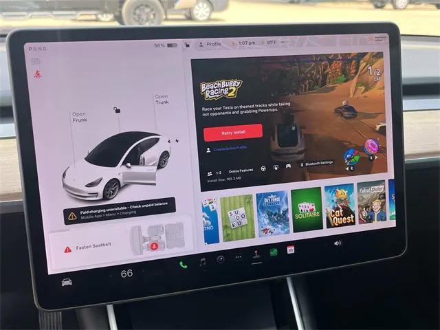 used 2020 Tesla Model 3 car, priced at $20,823