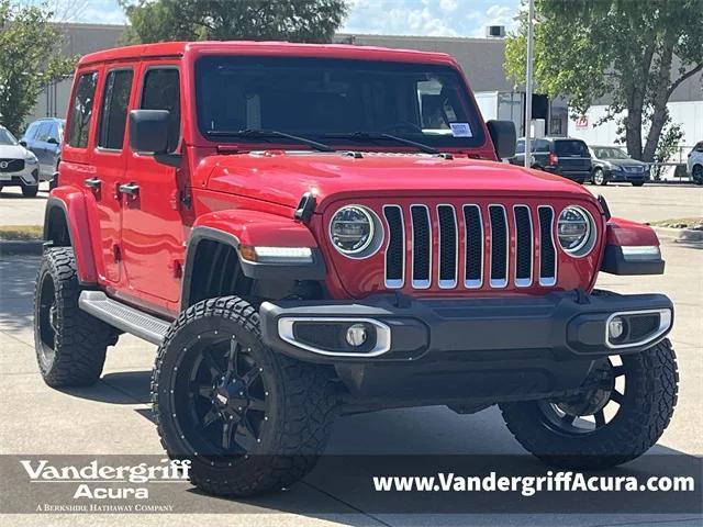 used 2021 Jeep Wrangler Unlimited car, priced at $29,213
