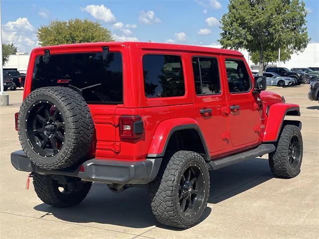 used 2021 Jeep Wrangler Unlimited car, priced at $29,213