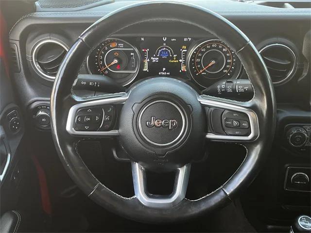 used 2021 Jeep Wrangler Unlimited car, priced at $29,213