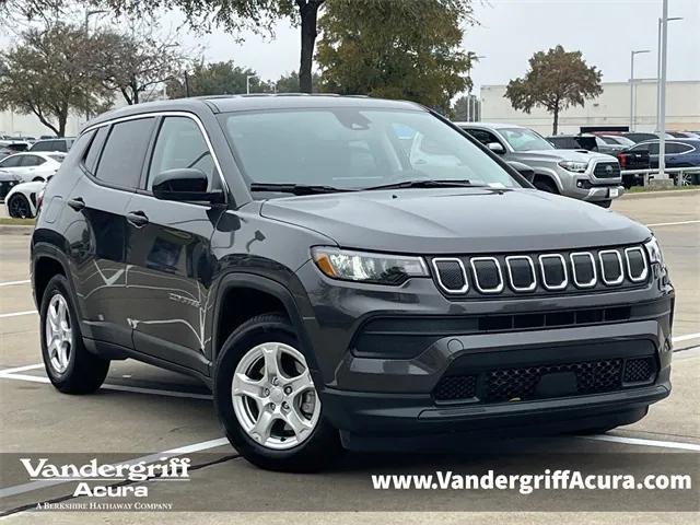 used 2022 Jeep Compass car, priced at $19,487