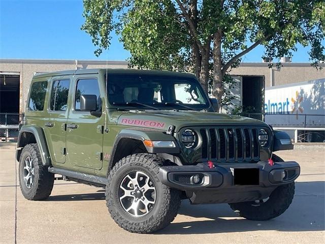 used 2021 Jeep Wrangler Unlimited car, priced at $38,705