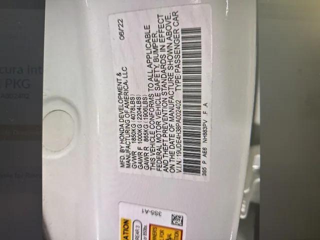 used 2023 Acura Integra car, priced at $26,657