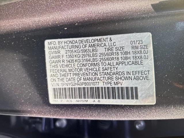 used 2023 Honda Pilot car, priced at $38,422