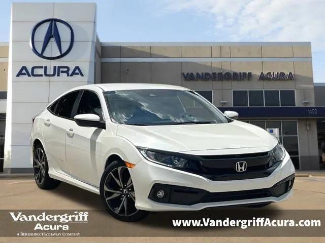 used 2021 Honda Civic car, priced at $20,996