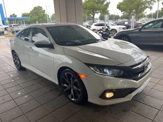 used 2021 Honda Civic car, priced at $20,996