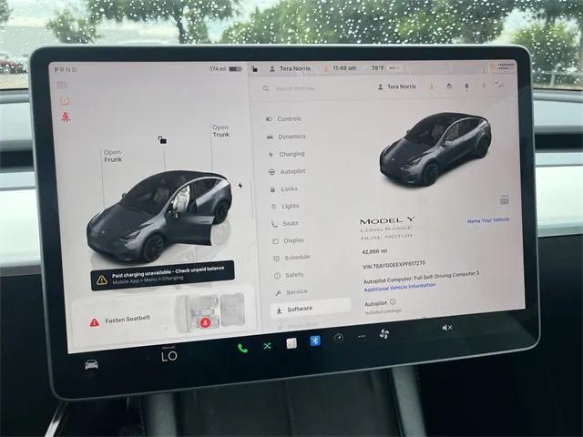 used 2023 Tesla Model Y car, priced at $29,417
