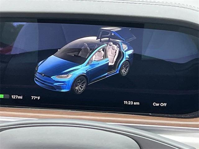 used 2022 Tesla Model X car, priced at $50,449