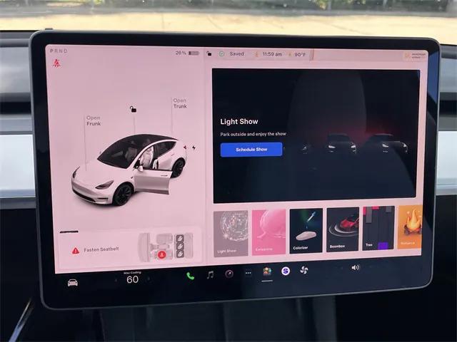 used 2021 Tesla Model Y car, priced at $28,195