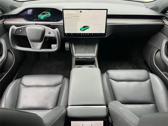 used 2021 Tesla Model S car, priced at $55,658