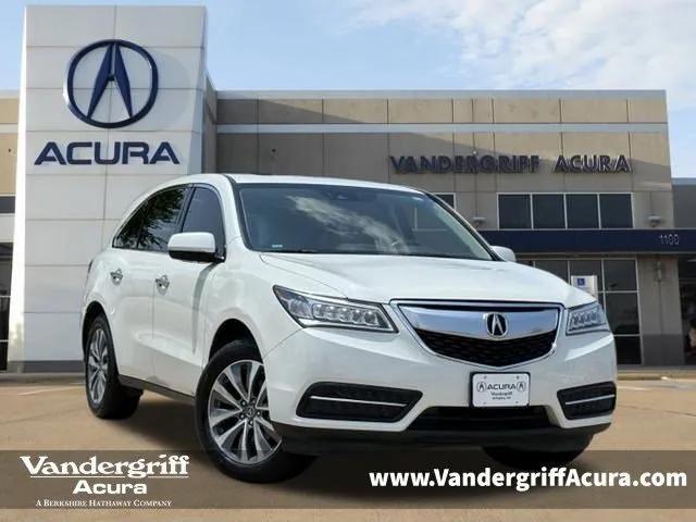 used 2016 Acura MDX car, priced at $13,298