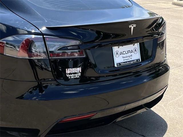 used 2021 Tesla Model S car, priced at $54,596