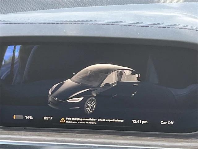used 2021 Tesla Model S car, priced at $54,596