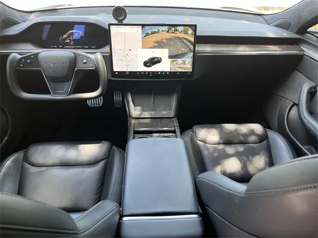 used 2021 Tesla Model S car, priced at $54,596