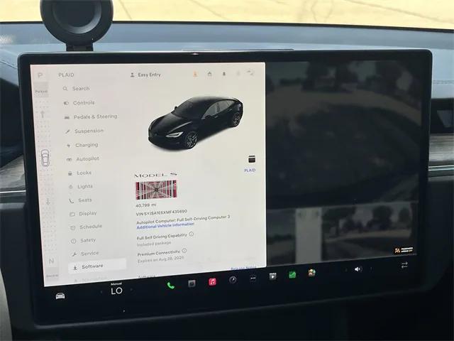 used 2021 Tesla Model S car, priced at $54,596