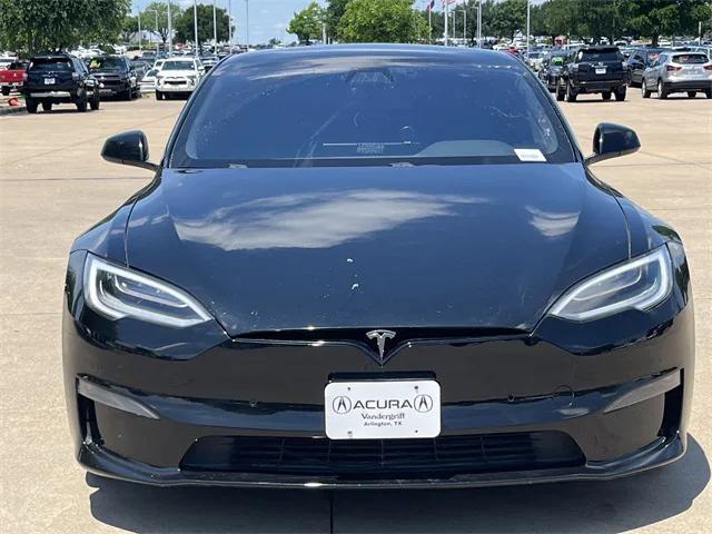 used 2021 Tesla Model S car, priced at $54,596