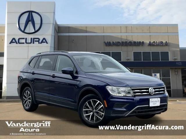 used 2021 Volkswagen Tiguan car, priced at $16,999