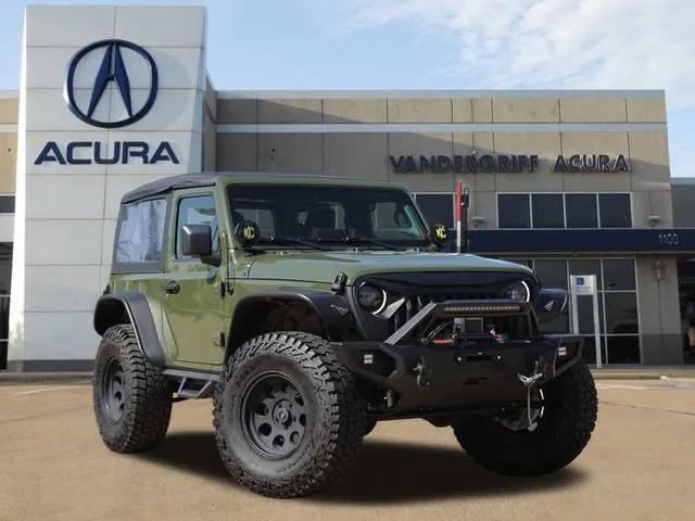 used 2021 Jeep Wrangler car, priced at $32,255