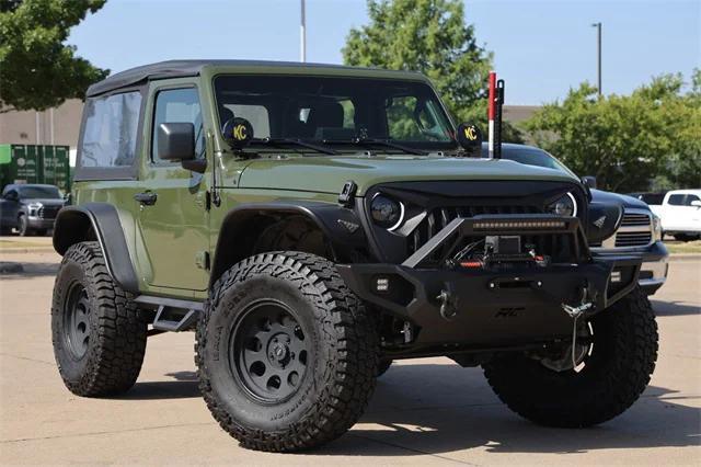 used 2021 Jeep Wrangler car, priced at $32,255