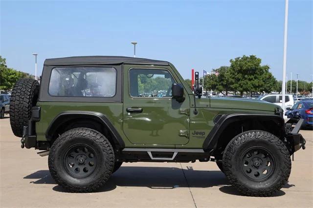 used 2021 Jeep Wrangler car, priced at $32,255