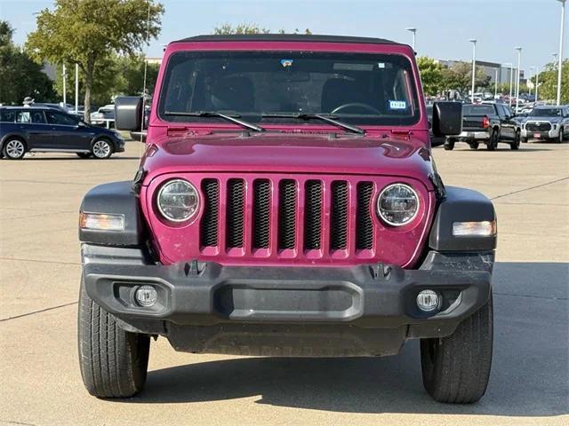 used 2022 Jeep Wrangler Unlimited car, priced at $27,458