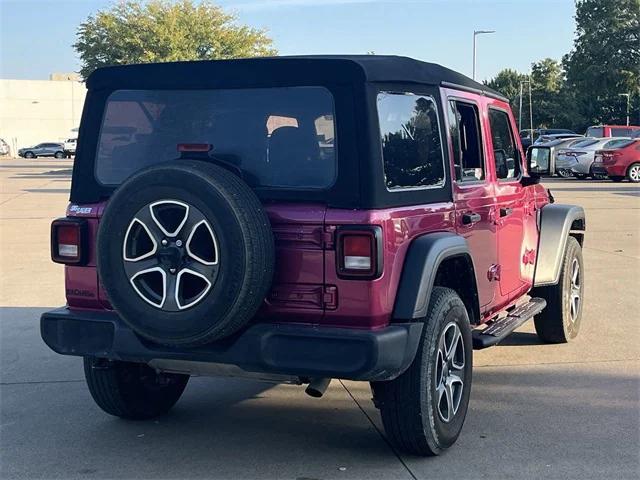 used 2022 Jeep Wrangler Unlimited car, priced at $27,458