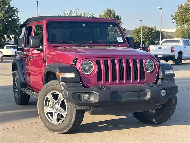 used 2022 Jeep Wrangler Unlimited car, priced at $27,458