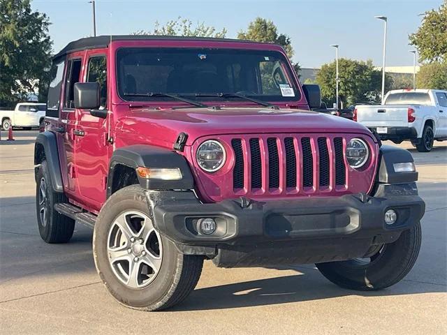 used 2022 Jeep Wrangler Unlimited car, priced at $27,458