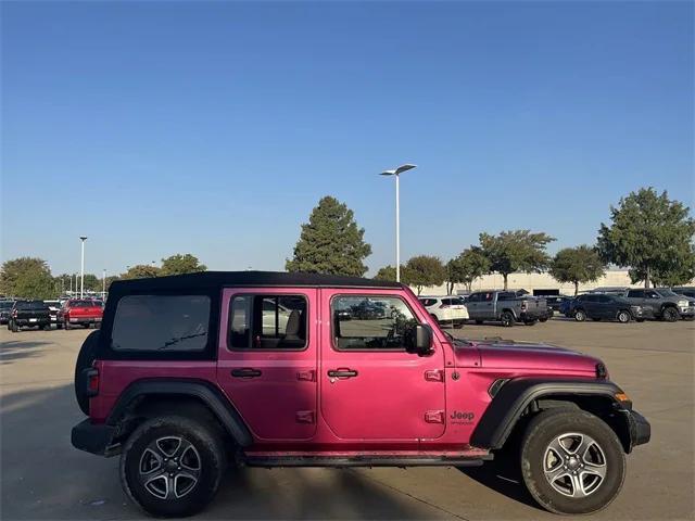 used 2022 Jeep Wrangler Unlimited car, priced at $27,458