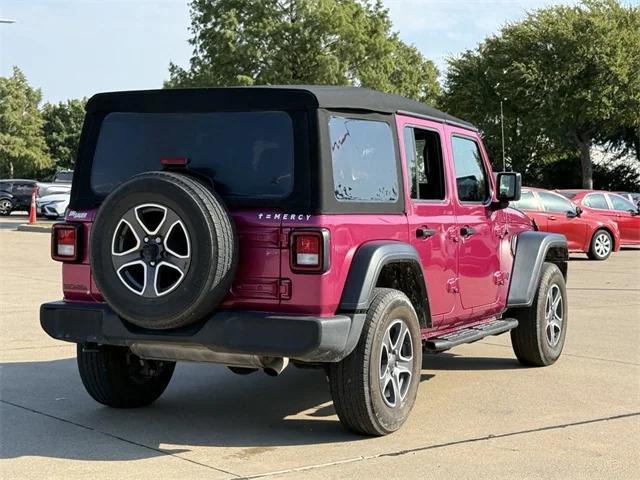 used 2022 Jeep Wrangler Unlimited car, priced at $27,458