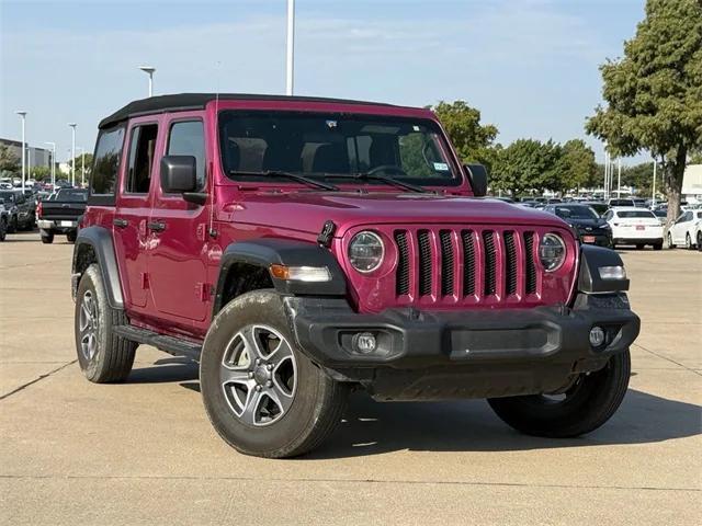 used 2022 Jeep Wrangler Unlimited car, priced at $27,458