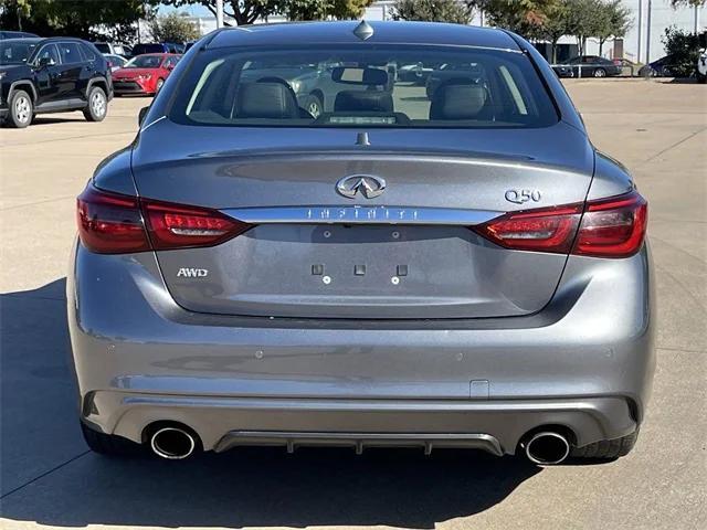 used 2021 INFINITI Q50 car, priced at $21,795