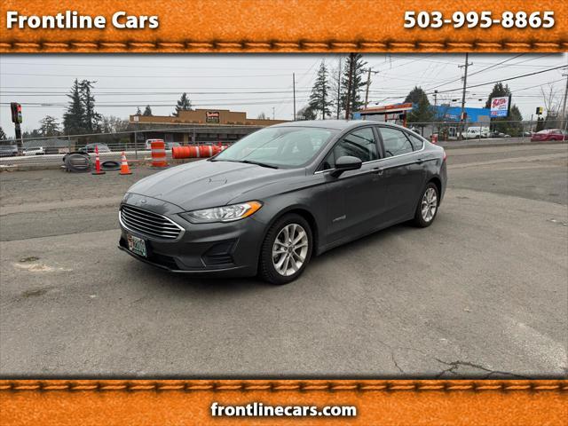 used 2019 Ford Fusion Hybrid car, priced at $15,000