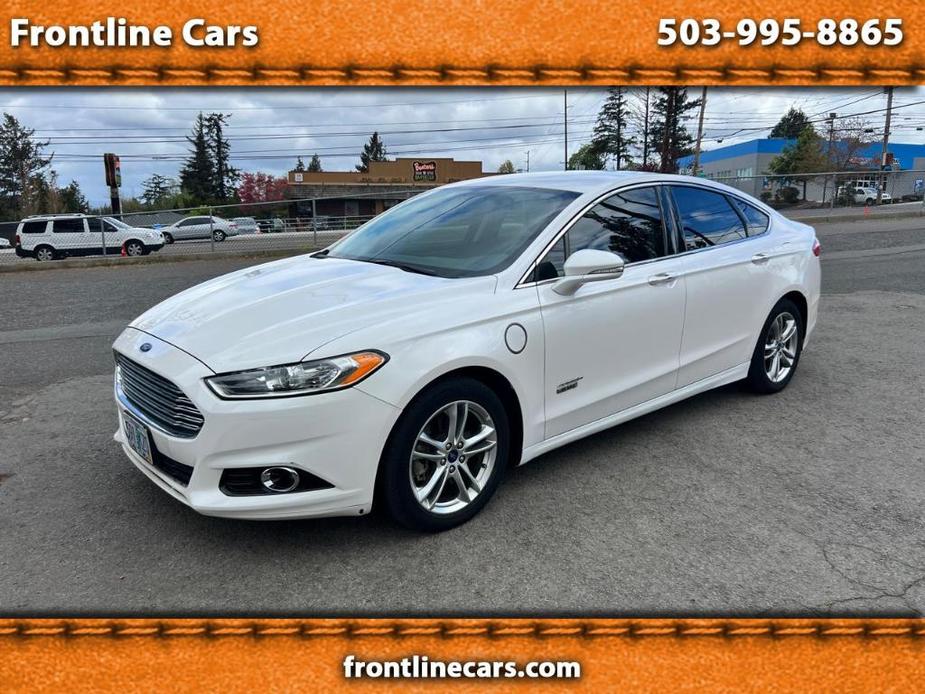 used 2016 Ford Fusion Energi car, priced at $12,900