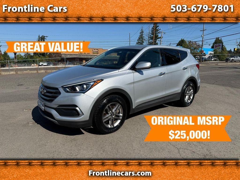 used 2018 Hyundai Santa Fe Sport car, priced at $12,863