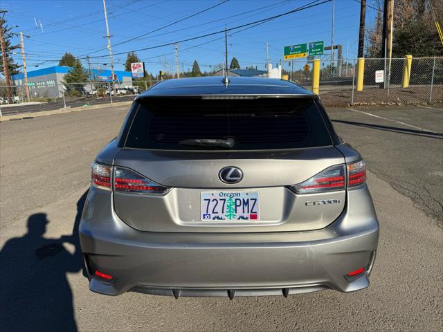 used 2017 Lexus CT 200h car, priced at $18,500