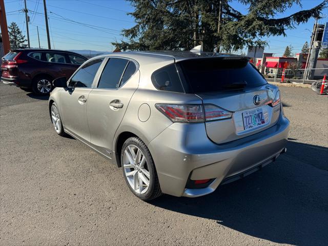 used 2017 Lexus CT 200h car, priced at $18,500