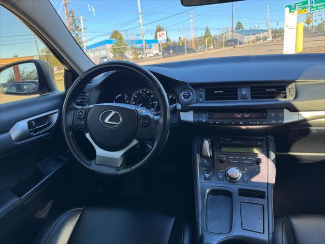 used 2017 Lexus CT 200h car, priced at $18,500