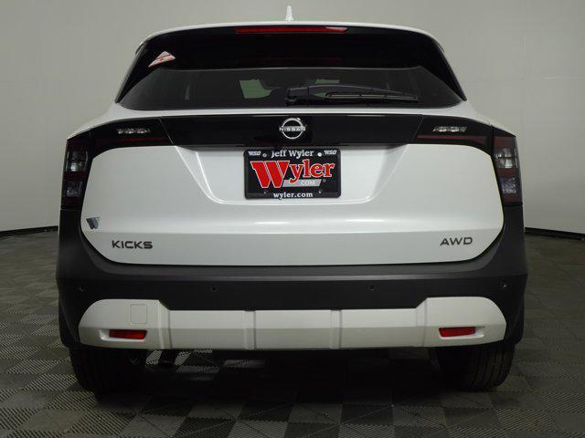 new 2025 Nissan Kicks car, priced at $26,923